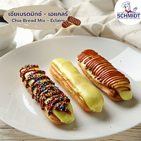 Let's make the perfect Eclaires with Chia Bread Mix.