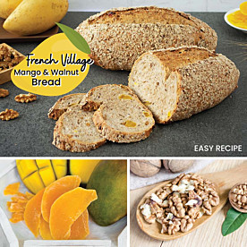 Mango & Walnut Bread