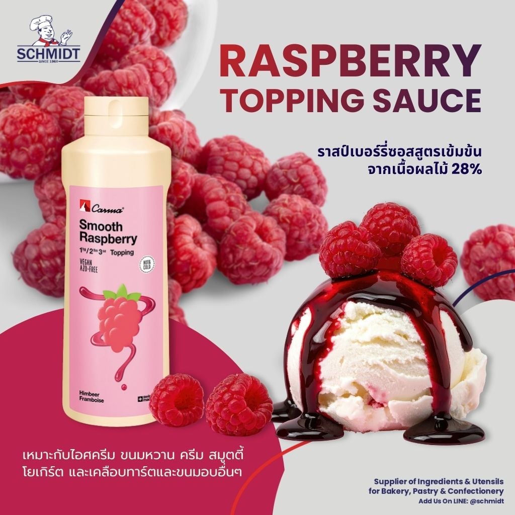 Raspberry Topping Sauce