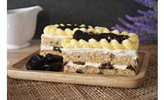 Golden Pastry Cream – Prune Cake